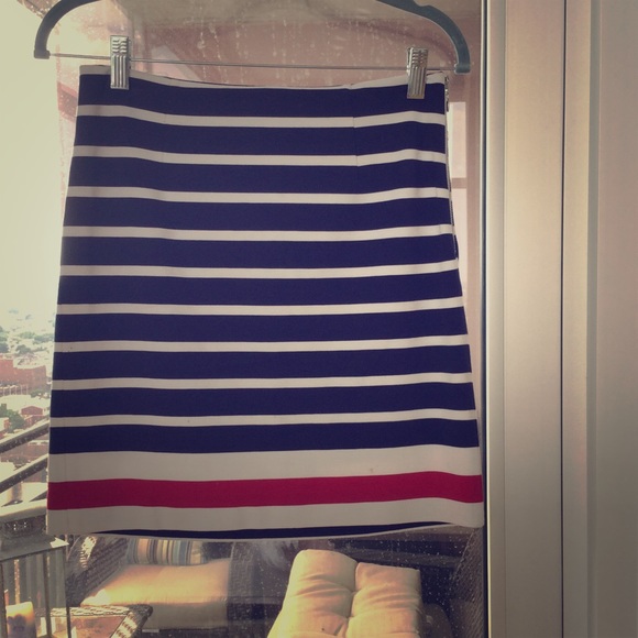 Banana republic stretchy cotton skirt