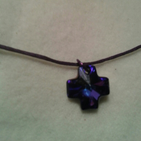 Purple Crystal Necklace