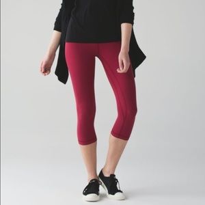 Lululemon Align Crop Rosewood