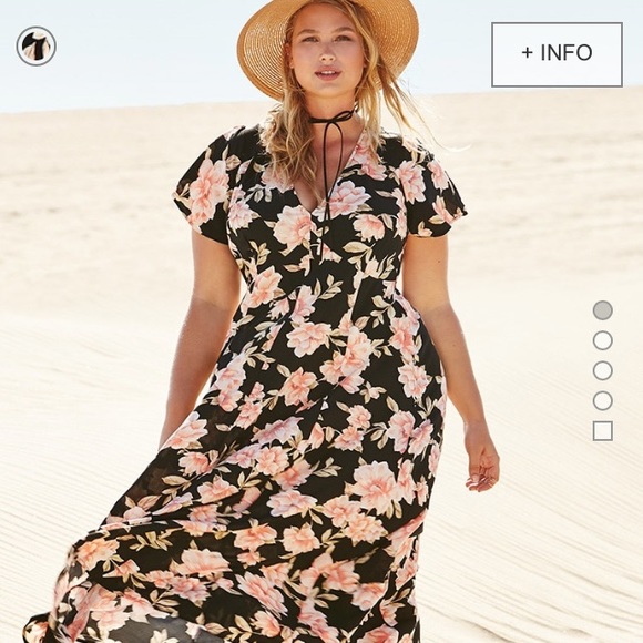 forever 21 plus maxi dress