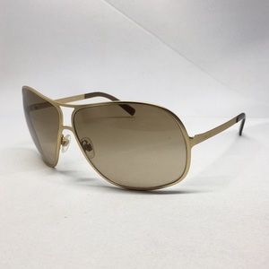 Chanel Matte Golden Frame Sunglasses