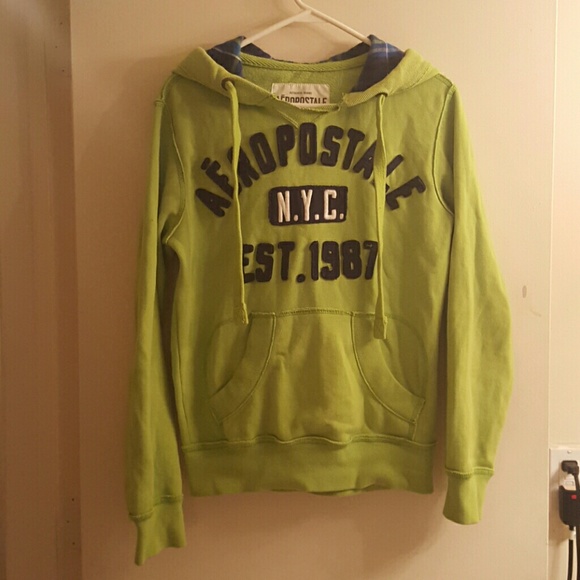 Lime green hoodie