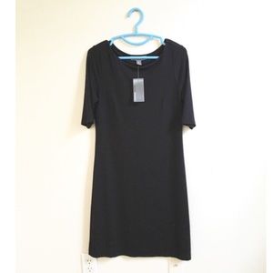Dressy Donna Ricco black sleeved dress