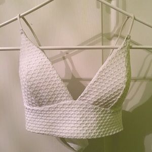 White Swim Adjustable Bralette