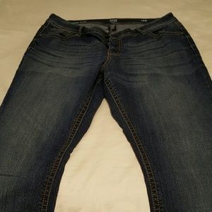 Size 16W distressed jeans