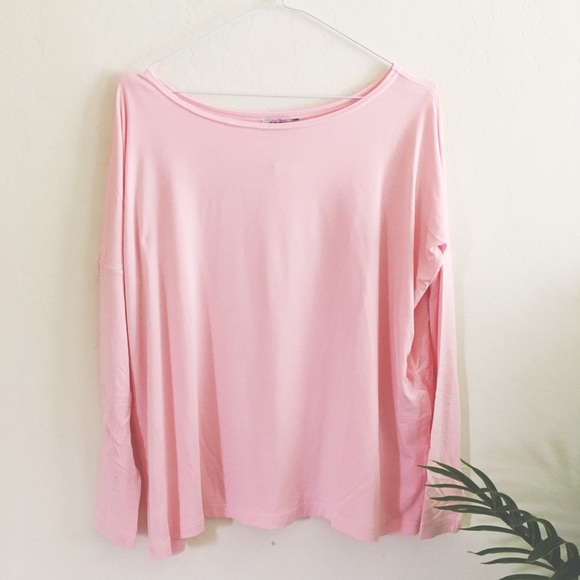 Last One! Basic Blush Long Sleeve Tee - Picture 3 of 6