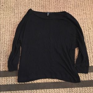 basic black sweater