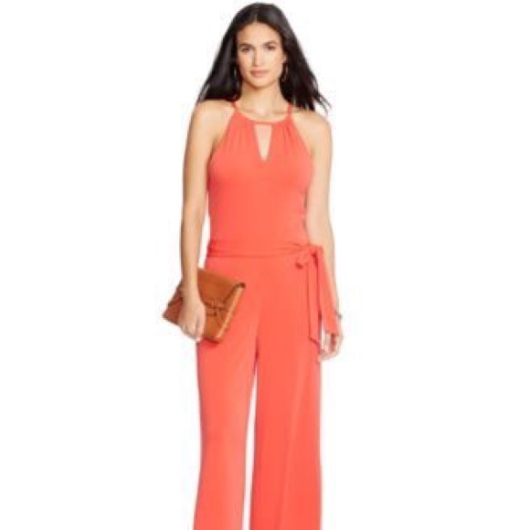 Lauren Ralph Lauren Pants - Stunning Lauren Coral Jumpsuit