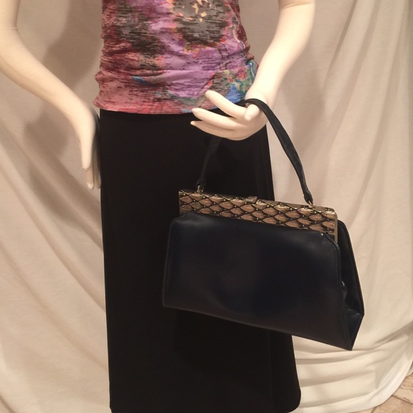 LOU TAYLOR VINTAGE DEEP BLUE - Picture 4 of 8