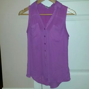 Express purple top