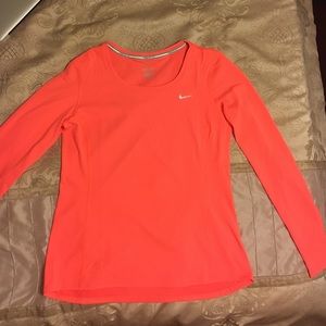 Nike long sleeve running shirt