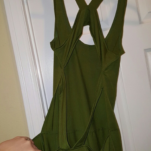 Beautiful, Stretchy Maxi with Sexy Back Cutouts - Picture 2 of 2