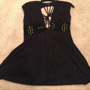 Like new black Sky brand top. Large, worn twice.