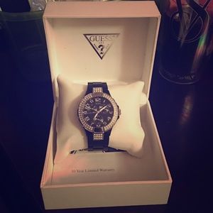 Ladies Black Guess Watch