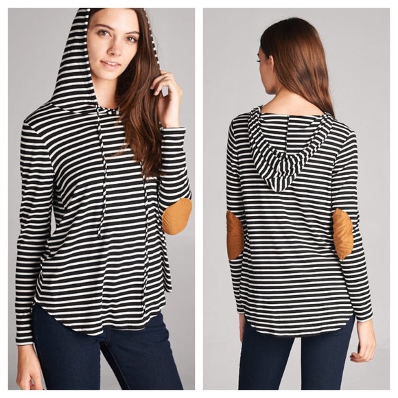 Crisp Air Striped Hoodie🍂 - Picture 4 of 4