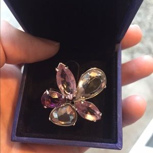 Swarovski Flower Ring