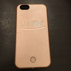 Rose Gold iPhone 6s Plus Lumee case