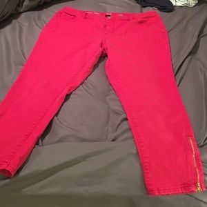 a.n.a skinny ankle jeans