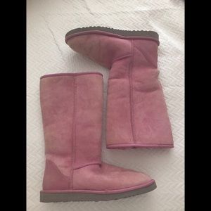 Tall Pink Ugg Boots