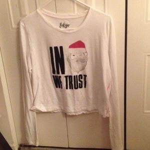 Long sleeve short shirt from Aeropostale