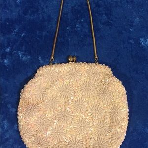 La Regale LTD 1950's beaded clutch purse