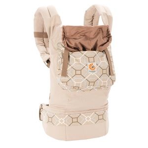 Ergobaby Organic NWT taupe/lattice manual included