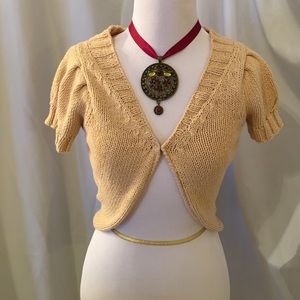 Super cute Banana Republic shrug.