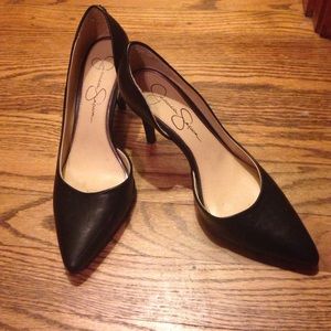Jessica Simpson black heels