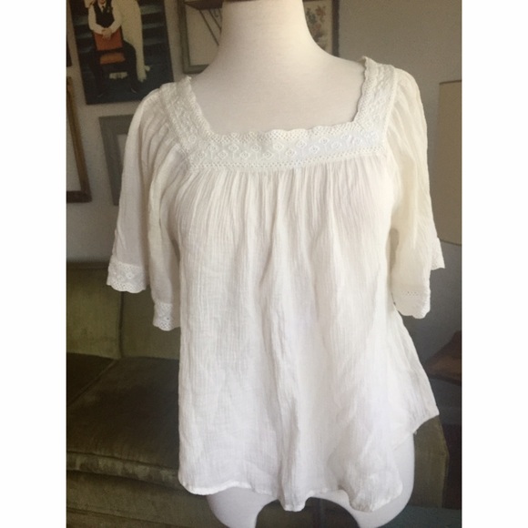 Boho Peasant Top!