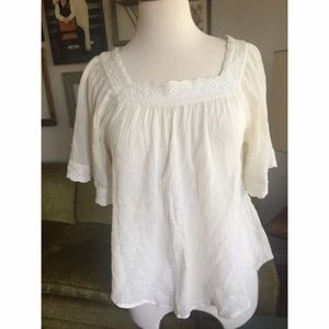 Boho Peasant Top!