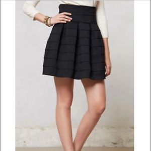 Anthropologie Scalloped Bell Skirt