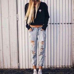 Brandy Melville boyfriend jeans