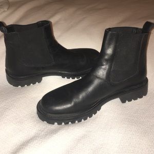 Urban Outfitters leather ankle boots