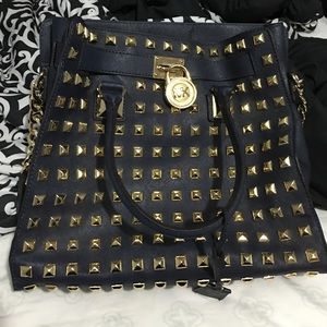 Michael kors studded hamilton