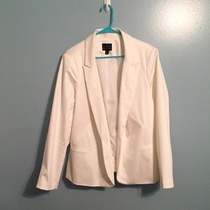 White Blazer- Open front