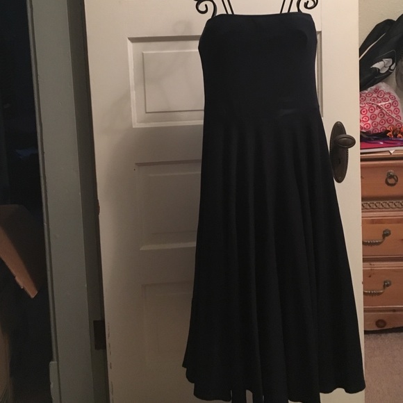 Strapless summer dress