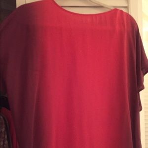 Pink/purple ombre top