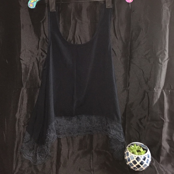 Navy Blue American Eagle Tank Top