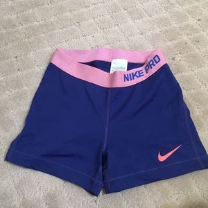Nike pro shorts