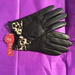 NWT Genuine Leather Gloves