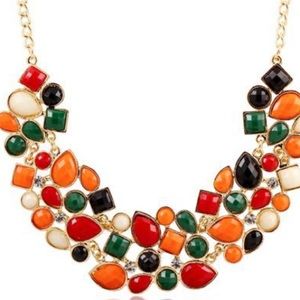 Multicolor Statement Necklace!
