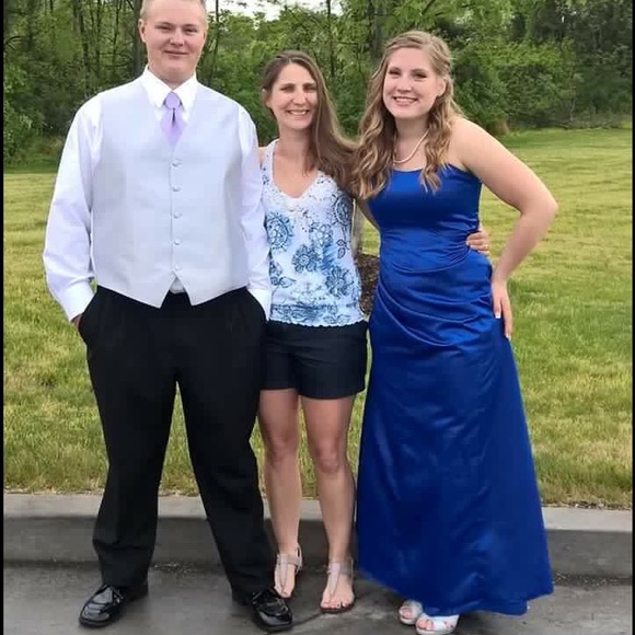 Royal Blue Prom Dess