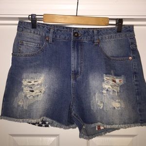 Cutoff 🇺🇸 Jean shorts - new w/ tags