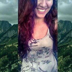 Middle Earth map bodycon dress