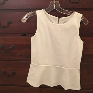 Loft peplum shirt