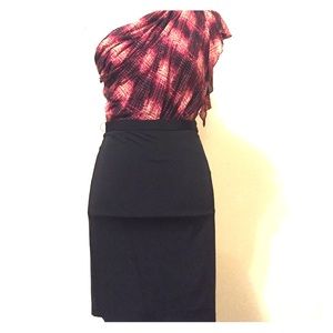 Sophisticated one shoulder party dress👗