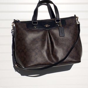 👜COACH 👜 Pleat Tote in Signature Canvas # F34614