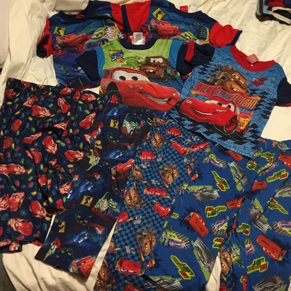 Disney cars sales pajamas 4t