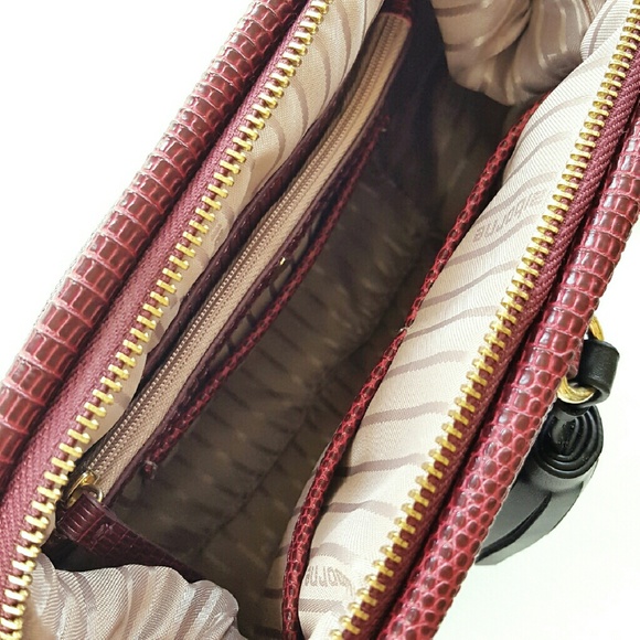 ʟɪᴢ ᴄʟᴀɪʙᴏʀɴᴇ | retro shoulder bag + tassels - Picture 4 of 4