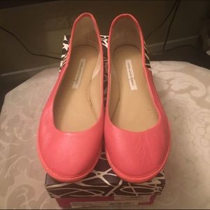 Diane von Fürstenberg 'Botswana' Animal Print Flat